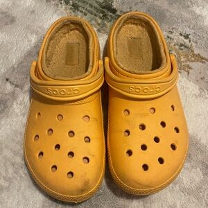 CROCS Classic Yellow Clogs